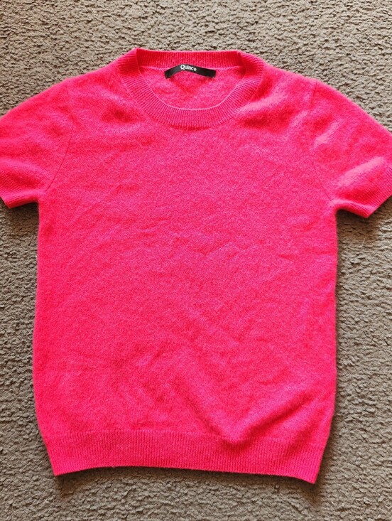 Quince Sweaters - QUINCE Women's Sweater Extra Small Pink 100% Cashmere Pullover